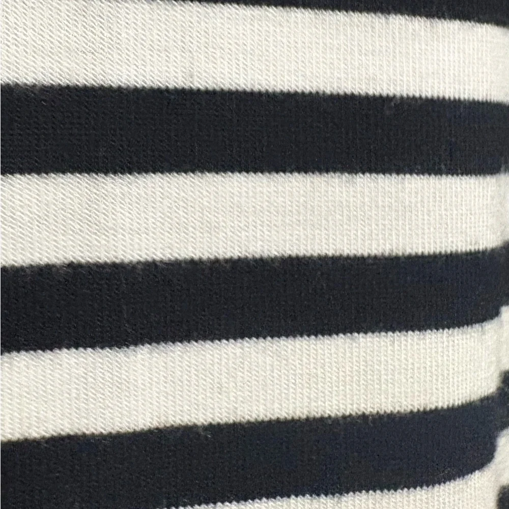Old Navy Black and White Striped Swing Tank Dress Size L - Picture 3 of 5